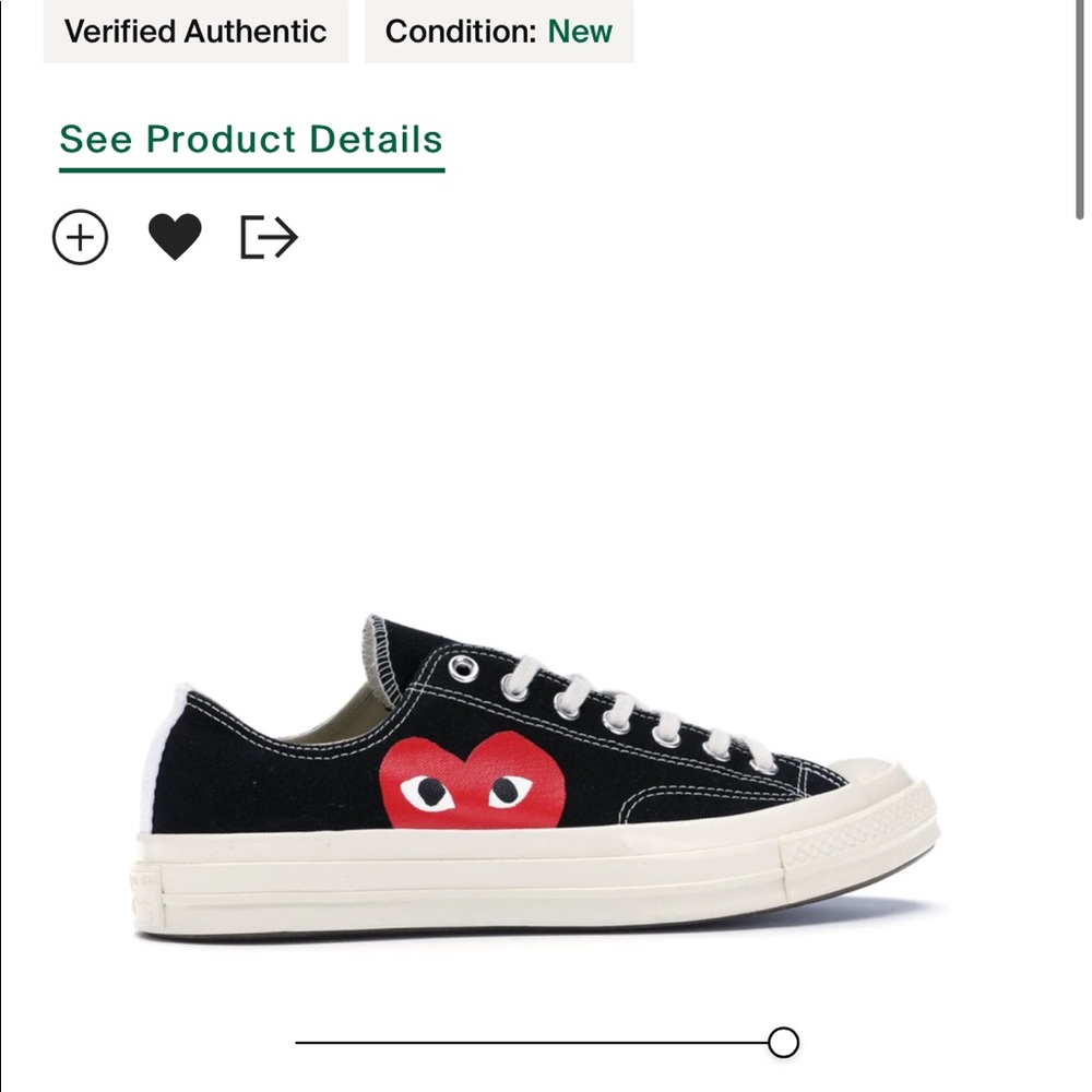 Converse play chuck Taylor All star sneakers us 8